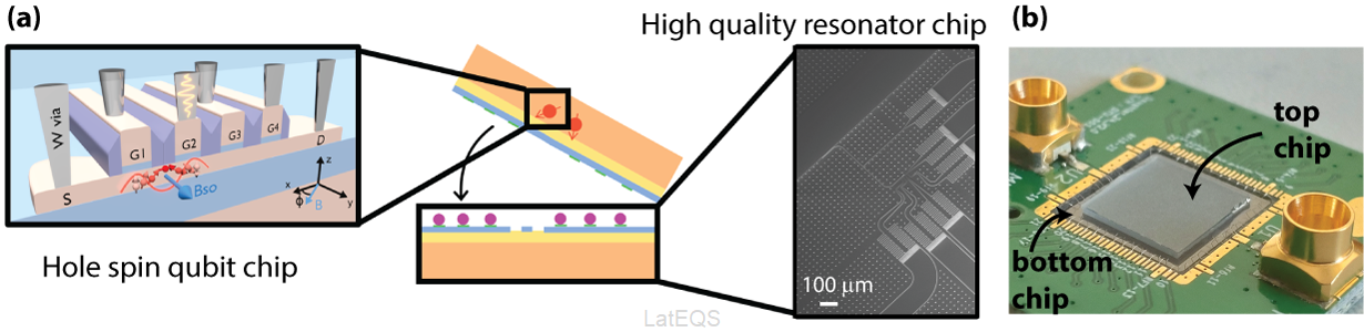 a flip-chip assembly